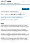 Comprehensive transcriptome data to identify downstream genes of testosterone signalling in dermal papilla cells