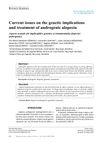 Current issues on the genetic implications and treatment of androgenic alopecia