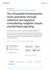 ELife Assessment: The Drosophila Hematopoietic Niche Assembles Through Collective Cell Migration Controlled by Neighbor Tissues and Slit-Robo Signaling