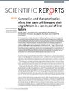 Generation and characterization of rat liver stem cell lines and their engraftment in a rat model of liver failure