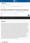 Smart Microneedles for Therapy and Diagnosis