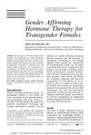 Gender-Affirming Hormone Therapy for Transgender Females