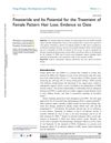 <p>Finasteride and Its Potential for the Treatment of Female Pattern Hair Loss: Evidence to Date</p>