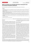 Efficacy and safety of 5% minoxidil topical foam in male pattern hair loss treatment and patient satisfaction