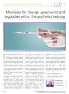 Manifesto for change: governance and regulation within the aesthetics industry