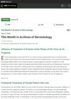 This Month in Archives of Dermatology