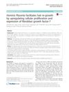 Hominis Placenta facilitates hair re-growth by upregulating cellular proliferation and expression of fibroblast growth factor-7