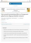 Hair growth-promoting effects of Sargassum glaucescens oligosaccharides extracts