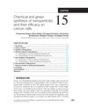Chemical and green synthesis of nanoparticles and their efficacy on cancer cells