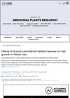Effects of a local commercial herbal cleanser on hair growth in Wistar rats