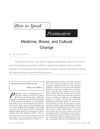 How to Speak Postmodern: Medicine, Illness, and Cultural Change