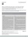 Effects of Reflexology Massage on Hair Regrowth After Chemotherapy-induced Alopecia Among Women with Cancer: A Randomised Clinical Trial