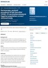 Dermoscopy-assisted prevalence of hair loss after COVID-19 vaccination among an Egyptian population: a cross-sectional study