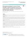 Ethnopharmacological Survey of Home Remedies Used for Treatment of Hair and Scalp and Their Methods of Preparation in the West Bank, Palestine
