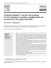 Combined AlloDerm and Thin Skin Grafting for the Treatment of Postburn Dyspigmented Scar Contracture of the Upper Extremity