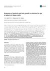 Responses of prolactin and hair growth to selection for age at puberty in Angus cattle