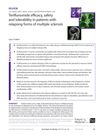 Teriflunomide efficacy, safety and tolerability in patients with relapsing forms of multiple sclerosis