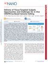 Delivery of Tissue-Targeted Scalpels: Opportunities and Challenges for In Vivo CRISPR/Cas-Based Genome Editing
