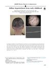 Diffuse hypotrichosis from early childhood