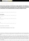 Comparative Evaluation of Efficacy and Safety of Topical Methotrexate With Tretinoin Versus Betamethasone With Tretinoin in Patients of Alopecia Areata: A Prospective Randomized Double-Blind Study