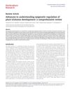 Advances in understanding epigenetic regulation of plant trichome development: a comprehensive review