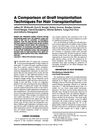 A comparison of graft implantation techniques for hair transplantation