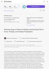 Pharmacology of Natural Volatiles and Essential Oils in Food, Therapy, and Disease Prophylaxis