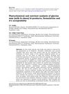Phytochemical and nutrient analysis of glycine max [milk &amp; okara] bi-products, formulation and it's acceptability