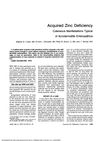 Acquired Zinc Deficiency