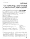 The HoVert Technique: A Novel Method for the Sectioning of Alopecia Biopsies