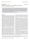 Immune modulation of hair follicle regeneration