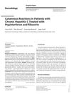 Cutaneous Reactions in Patients with Chronic Hepatitis C Treated with Peginterferon and Ribavirin