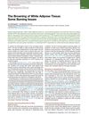 The Browning of White Adipose Tissue: Some Burning Issues