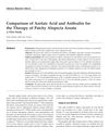Comparison of Azelaic Acid and Anthralin for the Therapy of Patchy Alopecia Areata