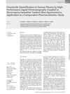 Finasteride Quantification in Human Plasma by High-Performance Liquid Chromatography Coupled to Electrospray Ionization Tandem Mass Spectrometry: Application to a Comparative Pharmacokinetics Study