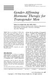 Gender-Affirming Hormone Therapy for Transgender Men