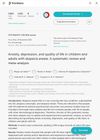 Anxiety, depression, and quality of life in children and adults with alopecia areata: A systematic review and meta-analysis